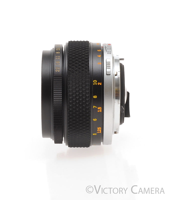 Olympus OM 50mm f3.5 1:2 MC Macro Prime Lens w/ Case [EXC] - Victory Camera