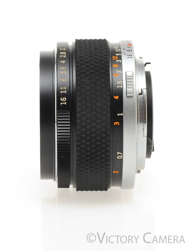 Olympus G.Zuiko 50mm f1.4 Auto-S OM Manual Focus Prime Lens [EXC+] - Victory Camera