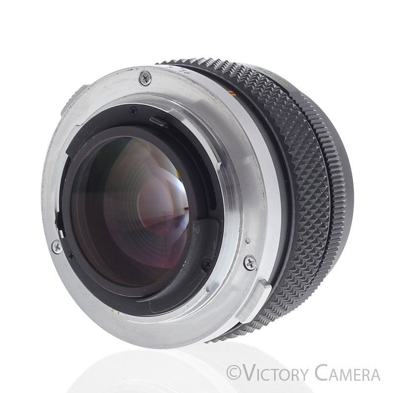 Olympus 50mm f1.4 Zuiko MC Auto-S OM Manual Focus Prime Lens [EXC] - Victory Camera