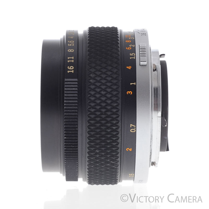 Olympus 50mm f1.4 Zuiko MC Auto-S OM Manual Focus Prime Lens [EXC] - Victory Camera