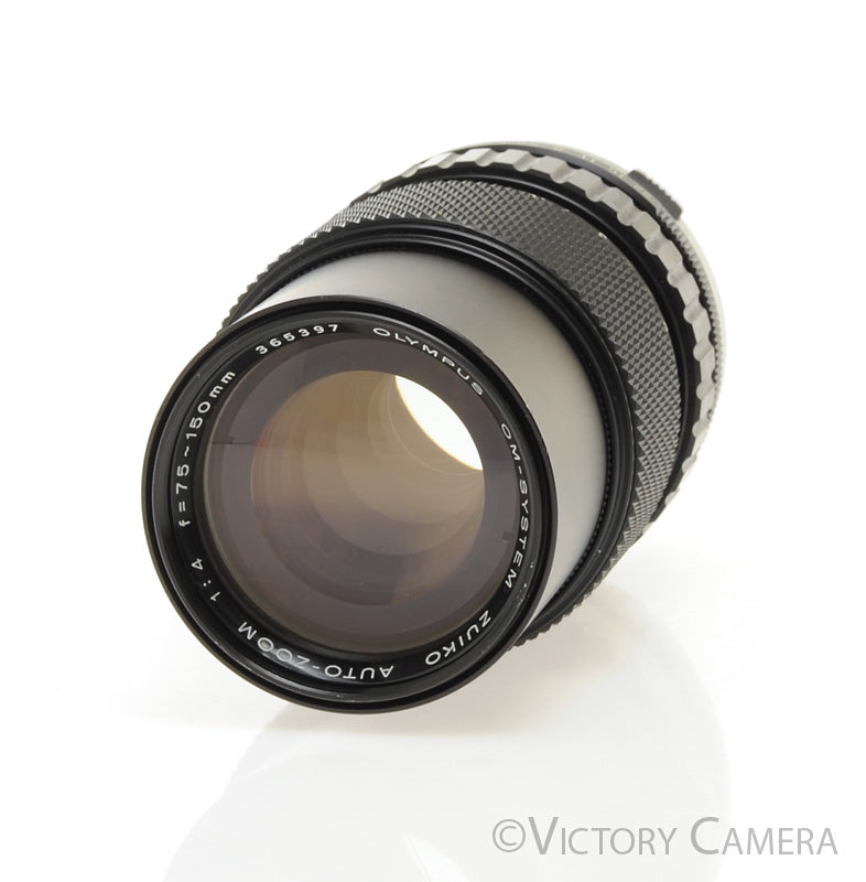Olympus 75-150mm f4 OM Zuiko Auto Zoom Lens  [EXC+] - Victory Camera