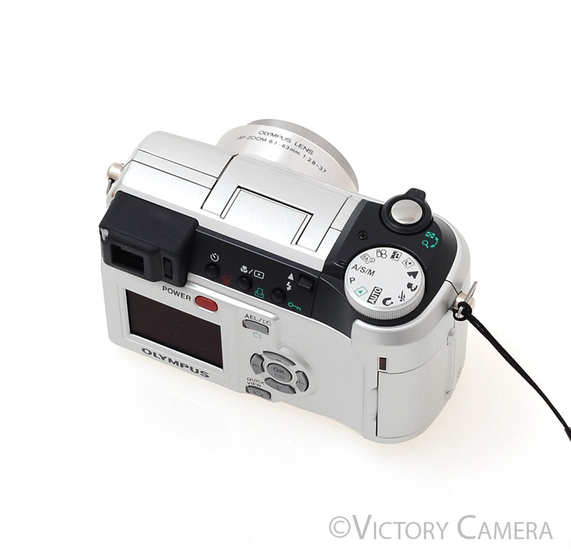 Olympus CAMEDIA C-740 Silver 3.2MP Digital Point And Shoot Camera [EXC] - Victory Camera