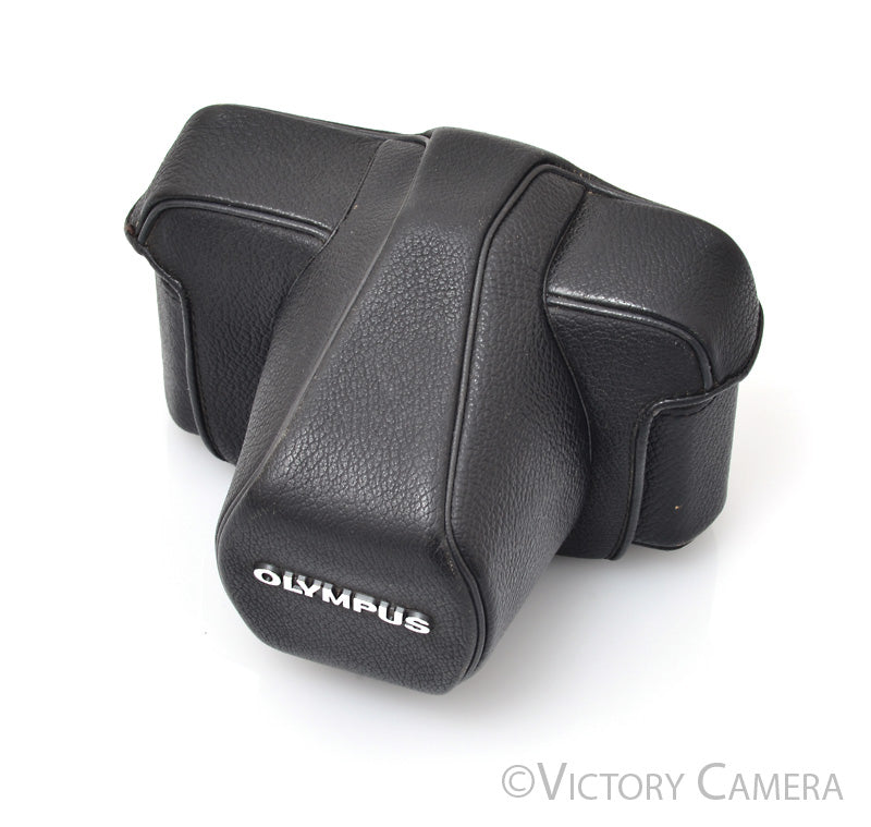 Olympus Original Black Pebbled Ever Ready Case for OM-1,OM-2,OM-4 [EXC] - Victory Camera