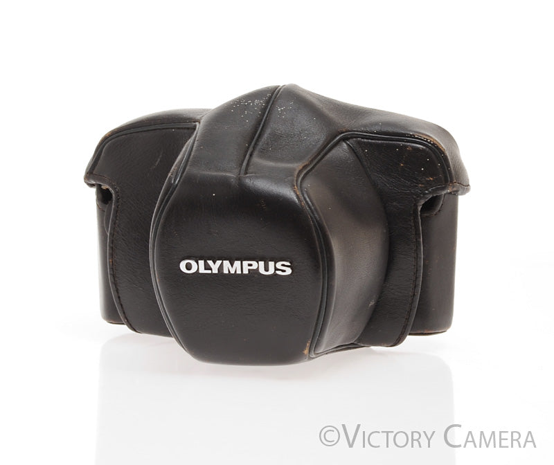 Olympus Original Brown Leather Fitted Ever Ready Case for OM-1,OM-2,OM [EXC-] - Victory Camera