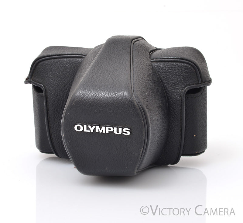 Olympus Original Black Pebbled Ever Ready Case for OM-1,OM-2,OM-4 [EXC] - Victory Camera