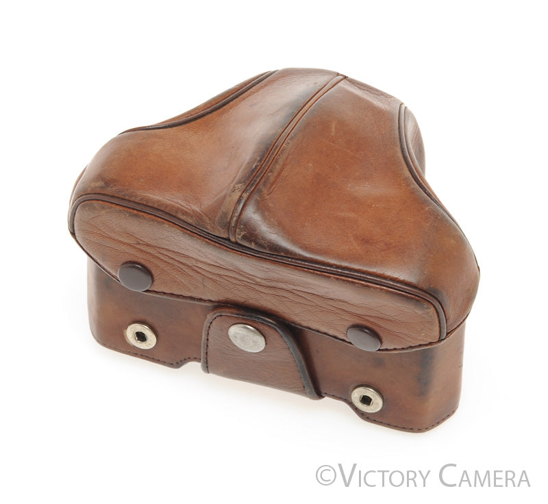 Olympus Original Brown Leather Fitted Ever Ready Case for OM-1,OM-2,OM [EXC-] - Victory Camera