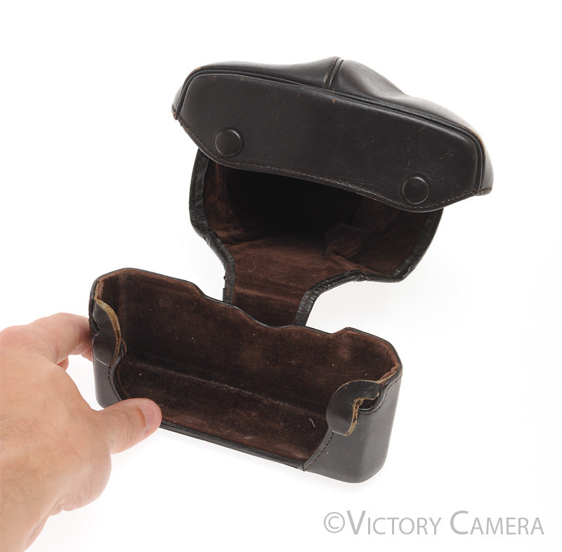 Olympus Original Brown Leather Fitted Ever Ready Case for OM-1,OM-2,OM [EXC-] - Victory Camera