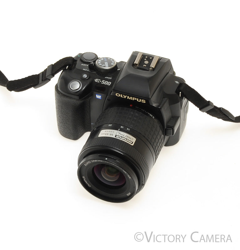 Olympus Evolt E-500 8MP DSLR w/ 14-45mm f3.5-5.6 Zoom Lens [EXC] - Victory Camera