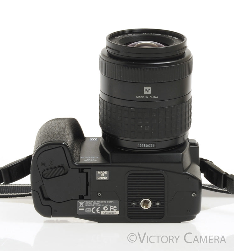 Olympus Evolt E-500 8MP DSLR w/ 14-45mm f3.5-5.6 Zoom Lens [EXC+] - Victory Camera