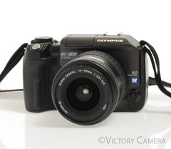 Olympus Evolt E-300 8MP CCD Sensor Digital Camera w/ 14-45mm, 40-150mm
