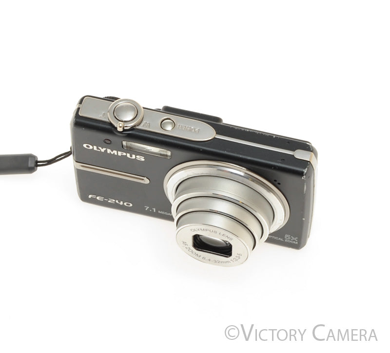 Olympus FE-240 7.1mp Digital Point &amp; Shoot Camera [GOOD] - Victory Camera