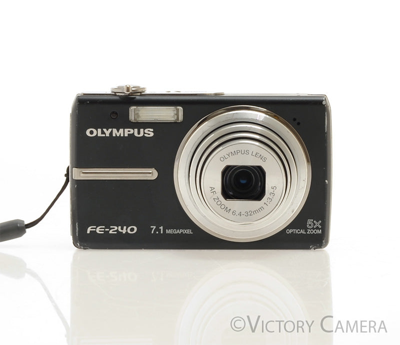 Olympus FE-240 7.1mp Digital Point &amp; Shoot Camera [GOOD] - Victory Camera