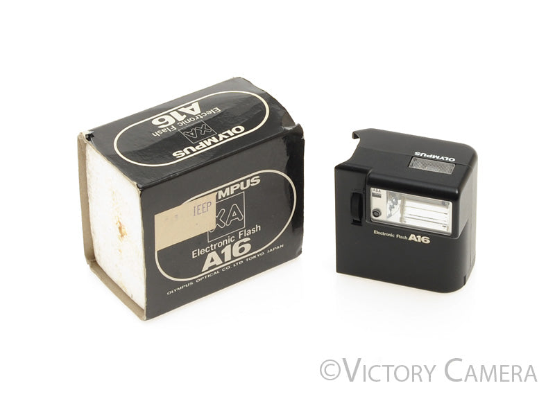Olympus A16 Electronic Flash for XA XA1 XA2 etc. [EXC+] - Victory Camera