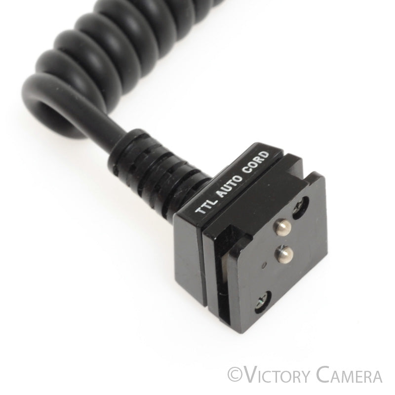 Olympus OM Electronic Flash TTL Auto Cord T 0.6m [EXC] - Victory Camera