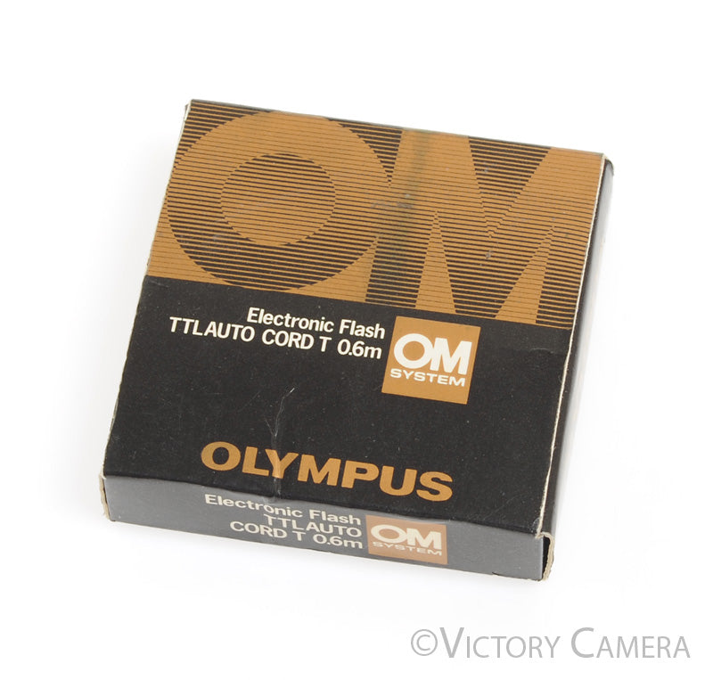 Olympus OM Electronic Flash TTL Auto Cord T 0.6m [EXC] - Victory Camera