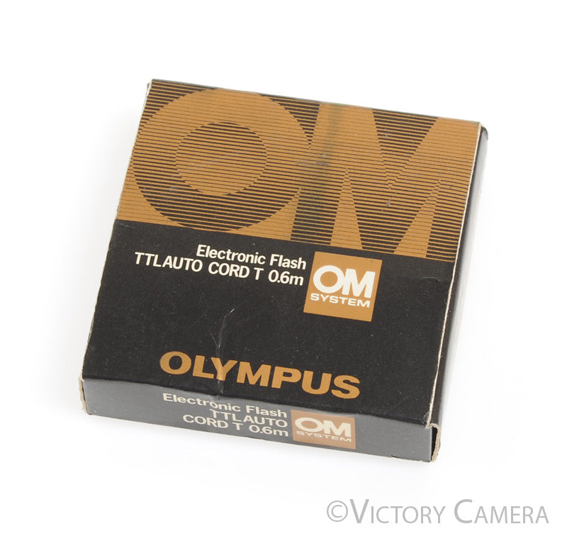 Olympus OM Electronic Flash TTL Auto Cord T 0.6m