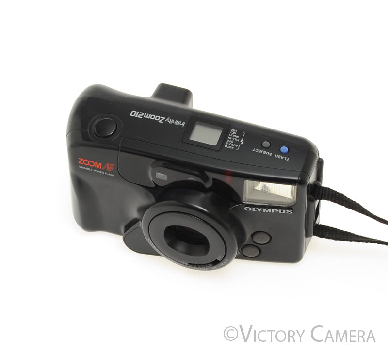 Olympus Infinity Zoom 210 Quartzdate 35mm Point & Shoot Film Camera [E