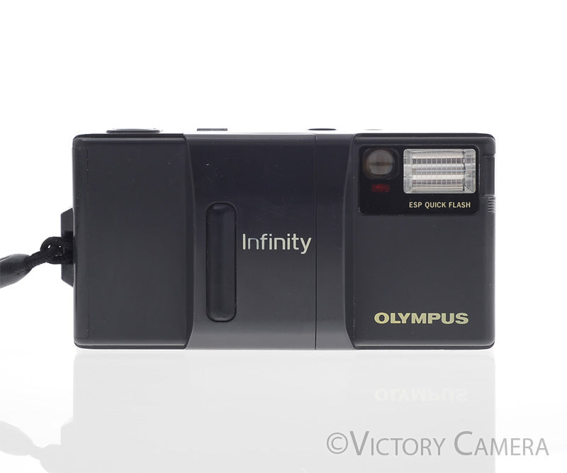 Olympus Infinity AF 35mm Point & Shoot Camera w/ 35mm f2.8 Prime Lens [EXC] - Victory Camera