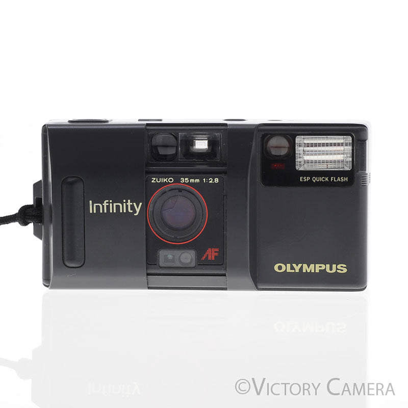 Olympus Infinity AF 35mm Point & Shoot Camera w/ 35mm f2.8 Prim [EXC+] - Victory Camera