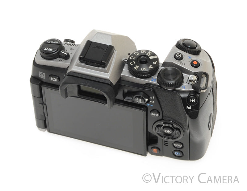 Olympus OM-D E-M1 Mark II 20.3MP Grey Mirrorless Camera w/ Box [EXC+] - Victory Camera