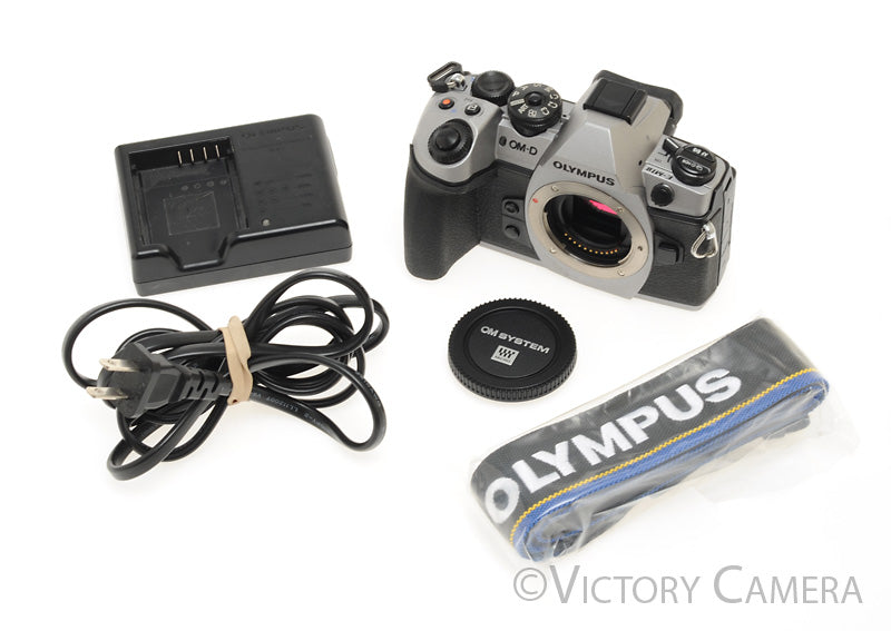 Olympus OM-D E-M1 Mark II 20.3MP Grey Mirrorless Camera w/ Box [EXC+] - Victory Camera