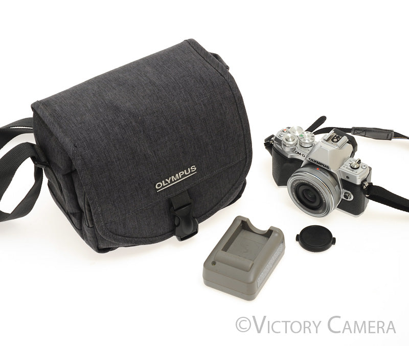 Olympus OM-D E-M10 Mark III 16.1MP Mirrorless Camera w/ 14-42mm Lens [EXC+] - Victory Camera
