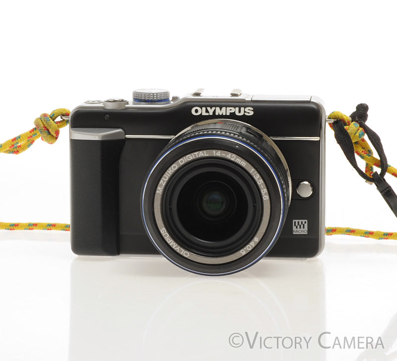Olympus E-PL1 12.3MP Mirrorless Micro 4/3 Camera w/ 14-42mm Lens [EXC] - Victory Camera