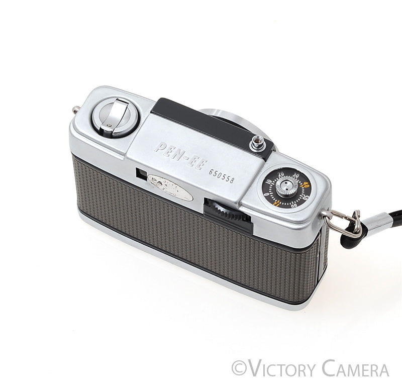 Olympus PEN EES Half Frame 35mm Camera w/ 30mm f2.8 Lens -Cool- [EXC] - Victory Camera