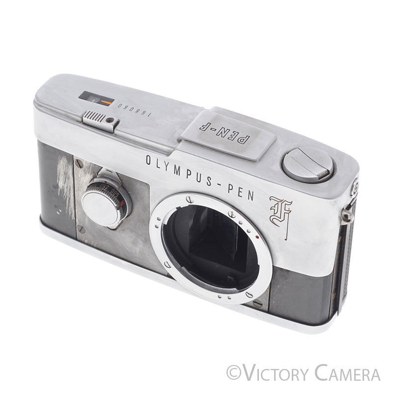 Olympus Pen F 35mm Half-Frame Camera Body Only [BAR] - Victory Camera