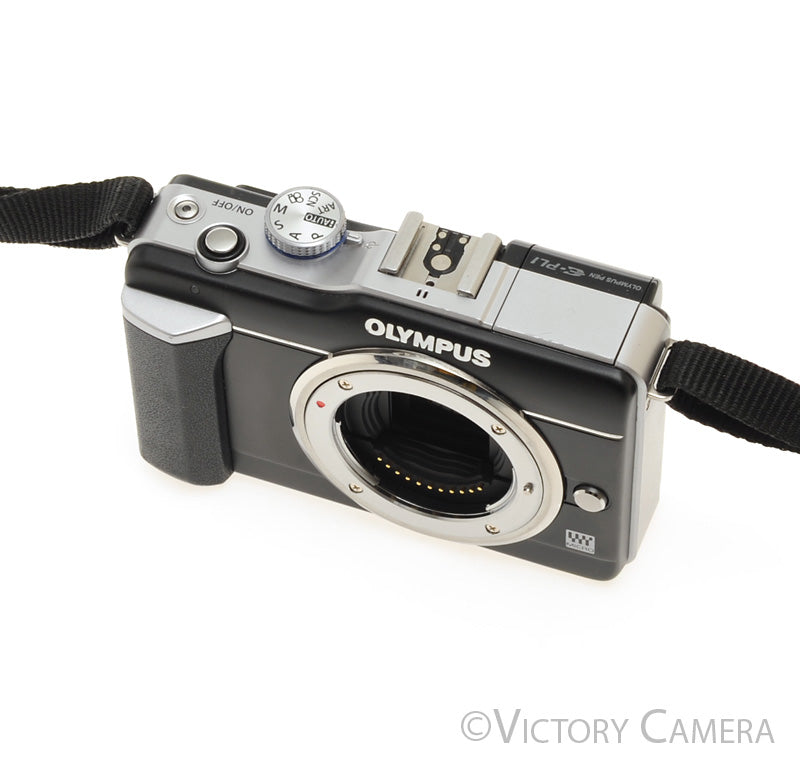 Olympus E-PL1 12.3MP Mirrorless Micro 4/3 Camera -Marks on LCD- [BAR] - Victory Camera