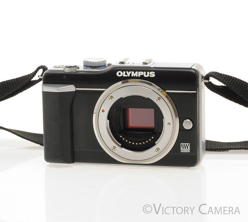 Olympus E-PL1 12.3MP Mirrorless Micro 4/3 Camera -Marks on LCD- [BAR] - Victory Camera