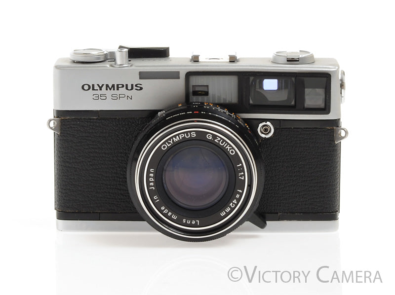 Olympus 35 SPN Chrome 35mm Rangefinder Camera w/ 42mm f1.7 Lens -New Seals- [EXC-] - Victory Camera