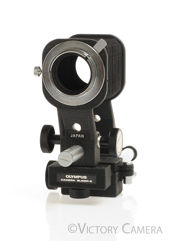 Olympus Pen-F Camera Slider 2 Macro Bellows for Half Frame [EX+] - Victory Camera