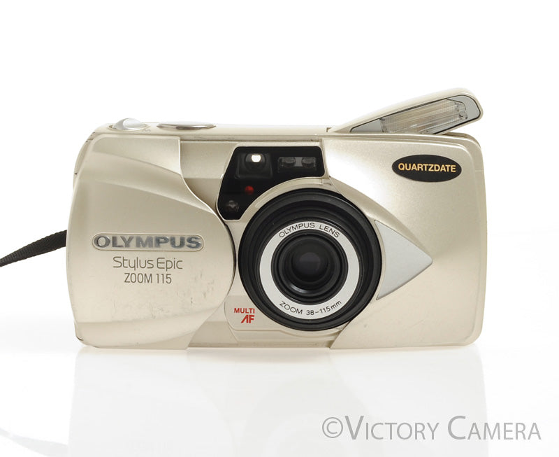 Olympus Stylus Epic Zoom 115 35mm Point &amp; Shoot Film Camera [EXC] - Victory Camera