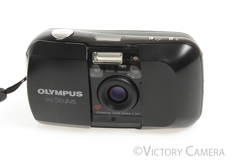 Olympus Stylus 35mm Point &amp; Shoot Film Camera w/ 35mm f3.5 Lens [EXC] - Victory Camera