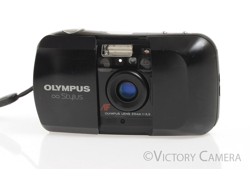Olympus Stylus 35mm Point & Shoot Film Camera w/ 35mm f3.5 Lens [EXC] - Victory Camera