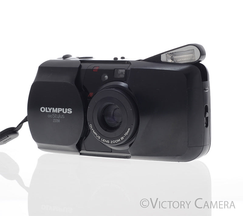 Olympus Stylus Zoom 35mm Point & Shoot Film Camera w/ 35-70mm Lens [EXC] - Victory Camera