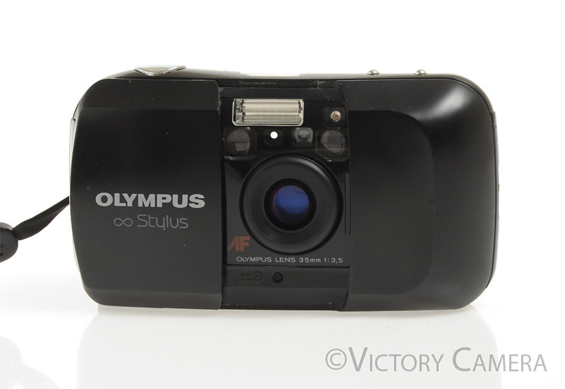 Olympus Stylus 35mm Point &amp; Shoot Film Camera w/ 35mm f3.5 Lens [EXC] - Victory Camera