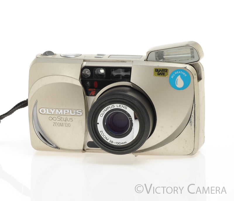 Olympus Stylus Zoom 130 All Weather 35mm Point & Shoot Camera [EXC-] - Victory Camera