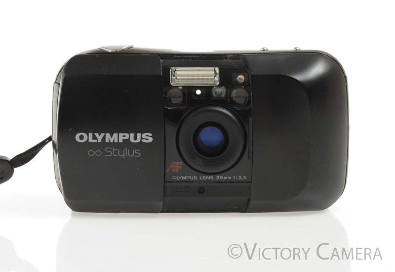 Olympus Stylus 35mm Point &amp; Shoot Film Camera w/ 35mm f3.5 Lens [EXC] - Victory Camera