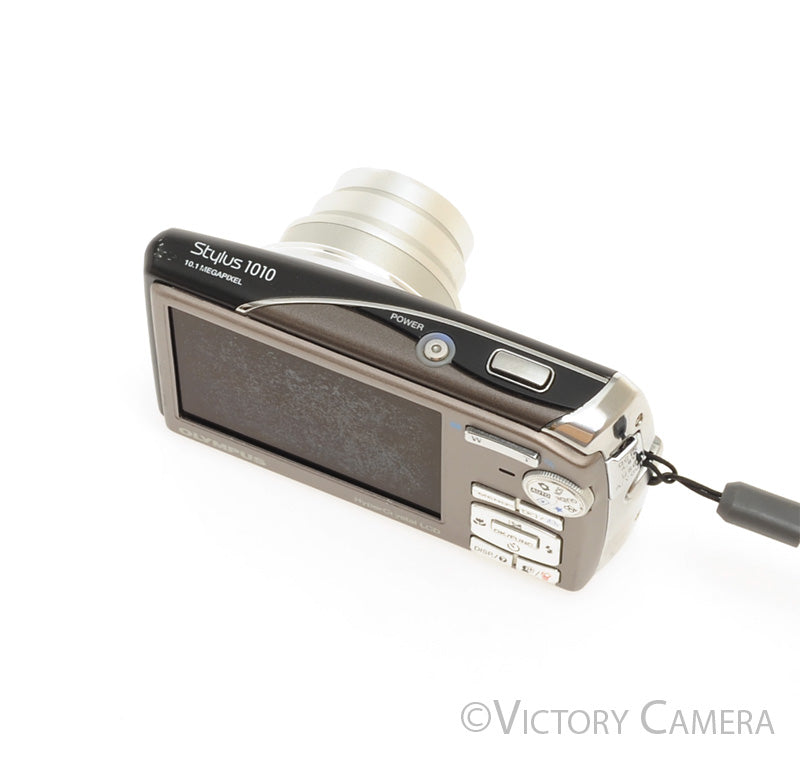 Olympus Stylus 1010 10.1mp Black  Digital Point and Shoot Camera [EXC] - Victory Camera