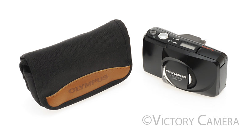 Olympus Stylus Zoom 140 38-140mm Black 35mm Point &amp; Shoot Camera [EXC+]