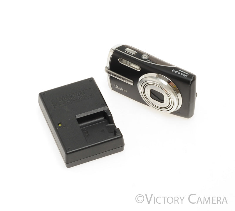 Olympus Stylus 1010 10.1mp Black  Digital Point and Shoot Camera [EXC] - Victory Camera