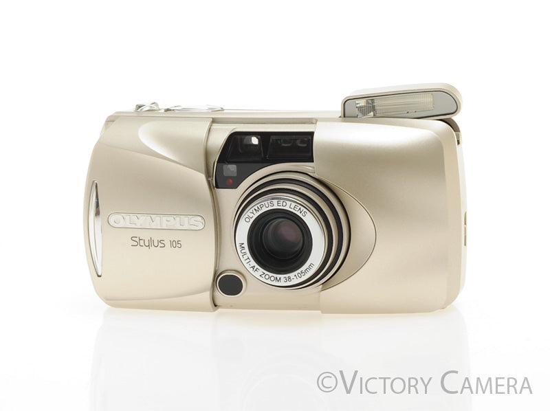 Olympus Stylus Zoom 105 35mm Point & Shoot Camera - Victory Camera