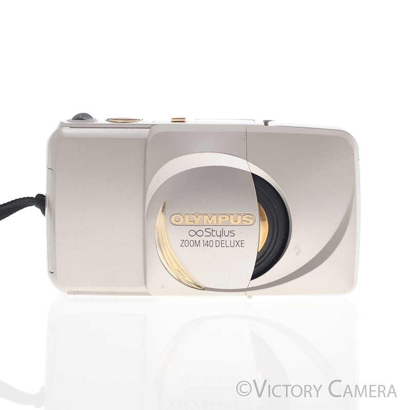 Olympus Stylus Zoom 140 Deluxe All Weather 35mm Point & Shoot Camera [EXC] - Victory Camera