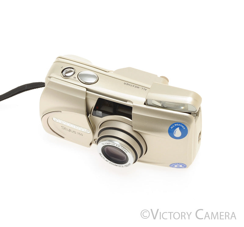 Olympus Stylus Zoom 152750 All Weather 35mm Point &amp; Shoot Camera [EXC+] - Victory Camera