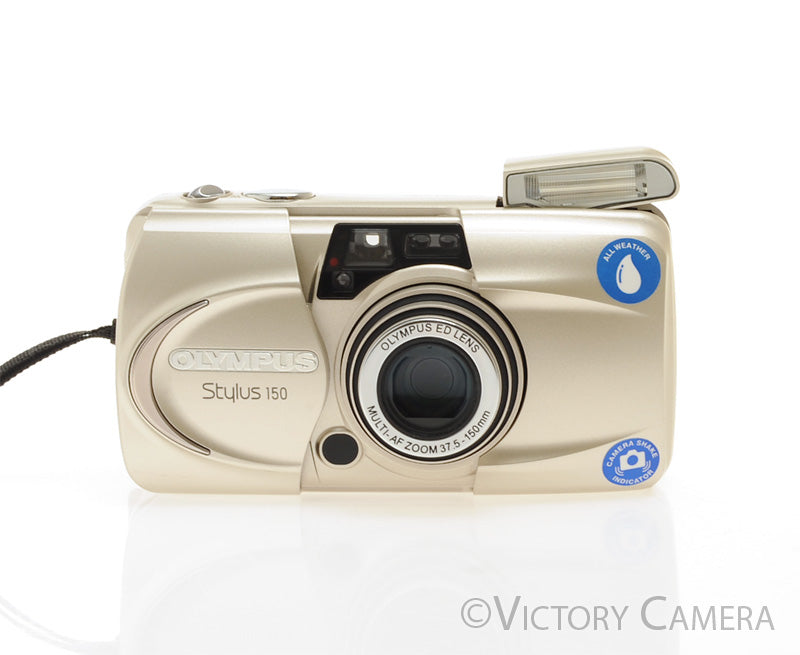 Olympus Stylus Zoom 152750 All Weather 35mm Point &amp; Shoot Camera [EXC+] - Victory Camera
