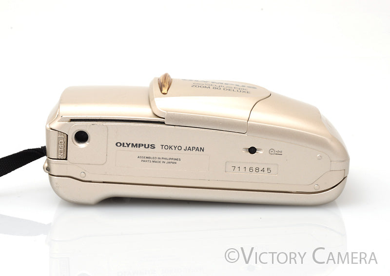 Olympus Stylus Zoom 80 Deluxe 35mm Point &amp; Shoot Camera [EXC+]