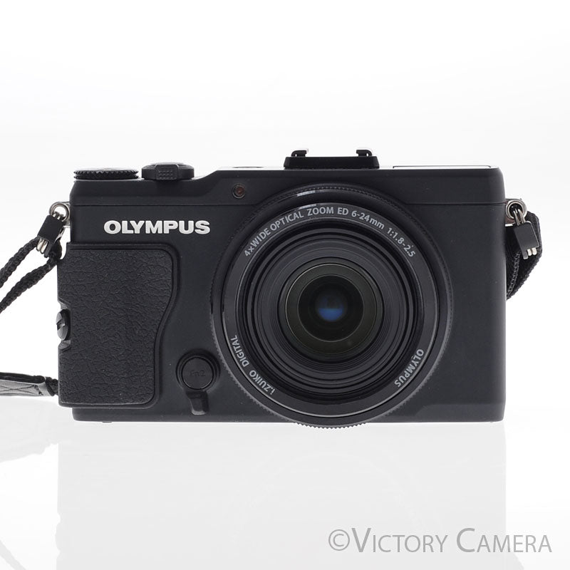 Olympus Stylus XZ-2 Black 12MP Digital Point & Shoot Camera [EXC+] - Victory Camera