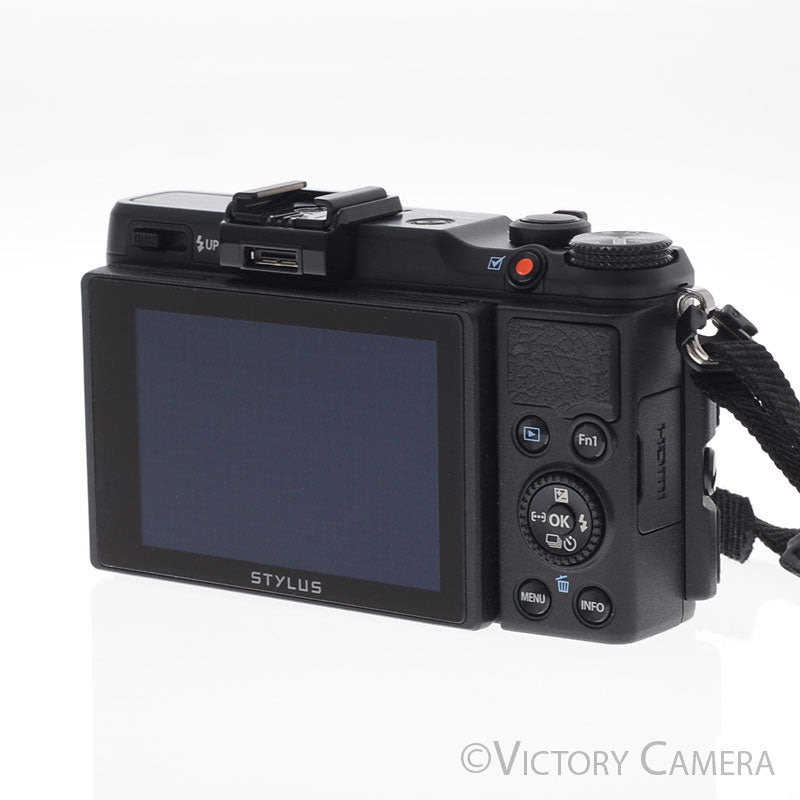 Olympus Stylus XZ-2 Black 12MP Digital Point & Shoot Camera [EXC+] - Victory Camera